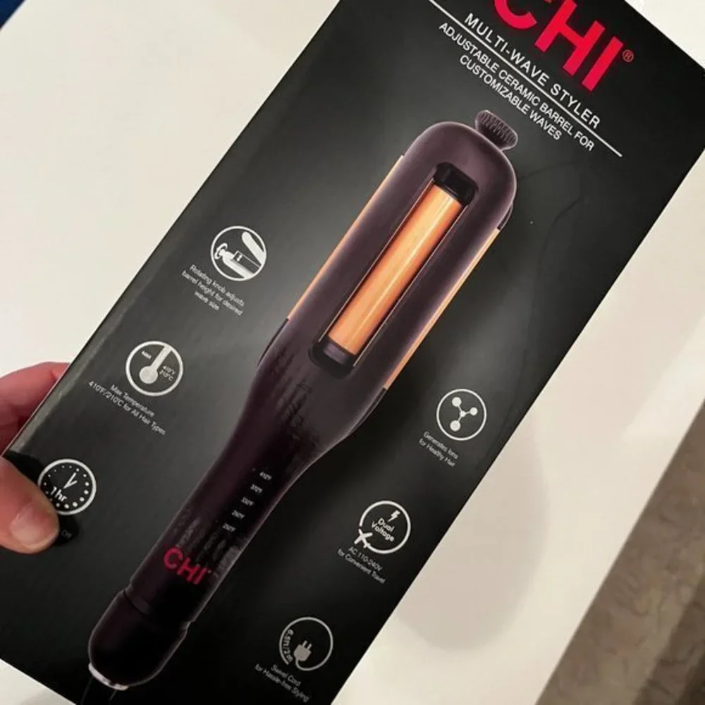 Chi Multi-Wave Styler (Adjustable‎ Ceramic Barrel) (New in Box) (Home /beauty)